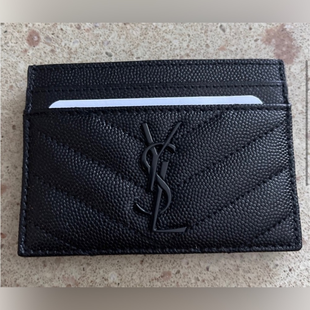 NEW YSL card holder